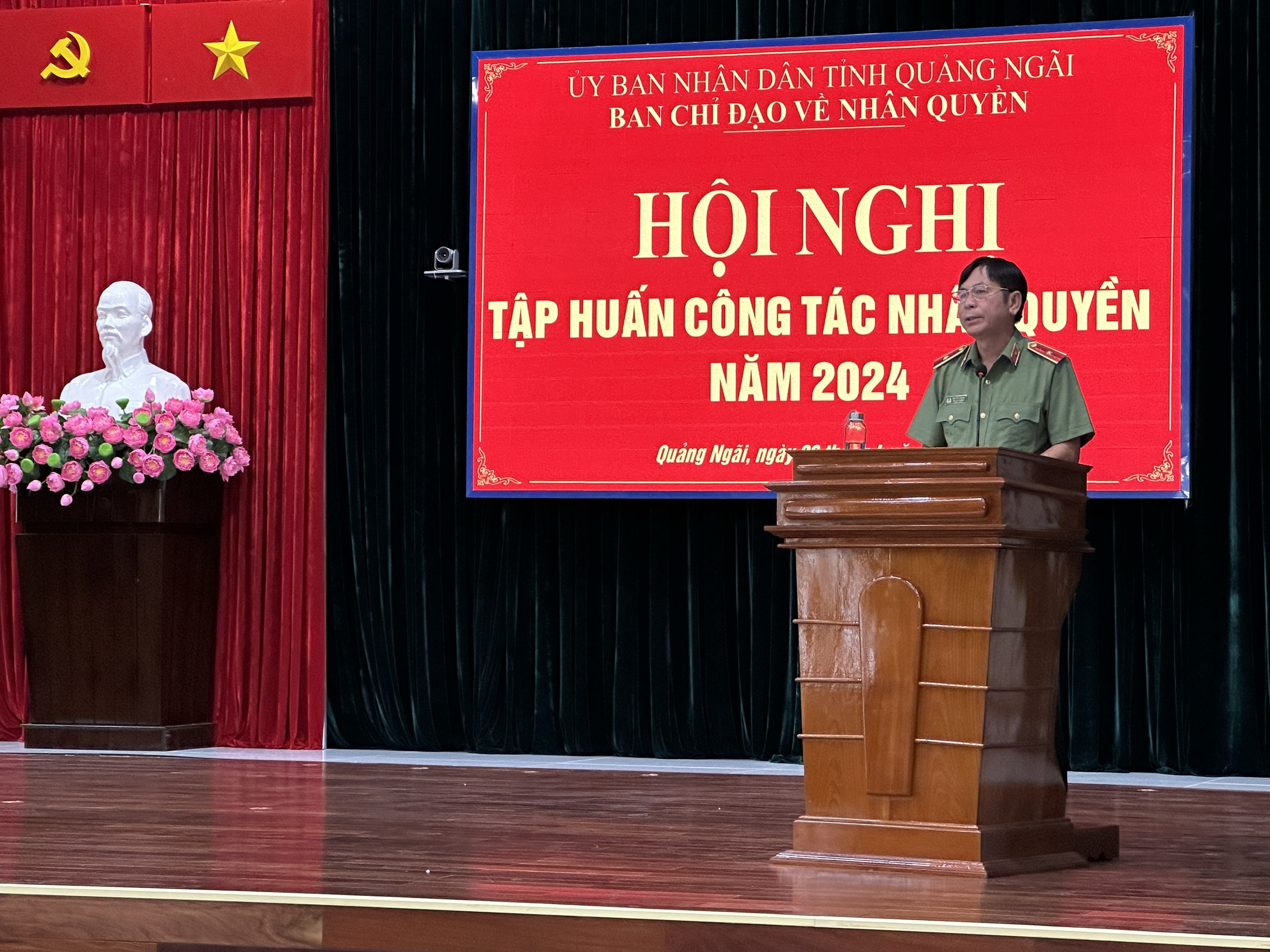 Thiếu tướng Nguyễn Văn Kỷ khẳng định nhân quyền là công tác chung của cả hệ thống chính trị,