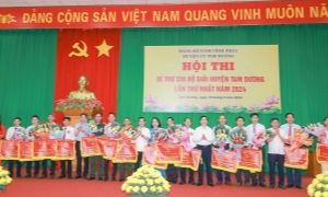 Huyện Tam Dương (Vĩnh Phúc) tổ chức Hội thi Bí thư chi bộ giỏi lần thứ nhất - năm 2024