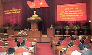 Hội nghị toàn quốc tổng kết công tác phòng, chống tham nhũng năm 2009