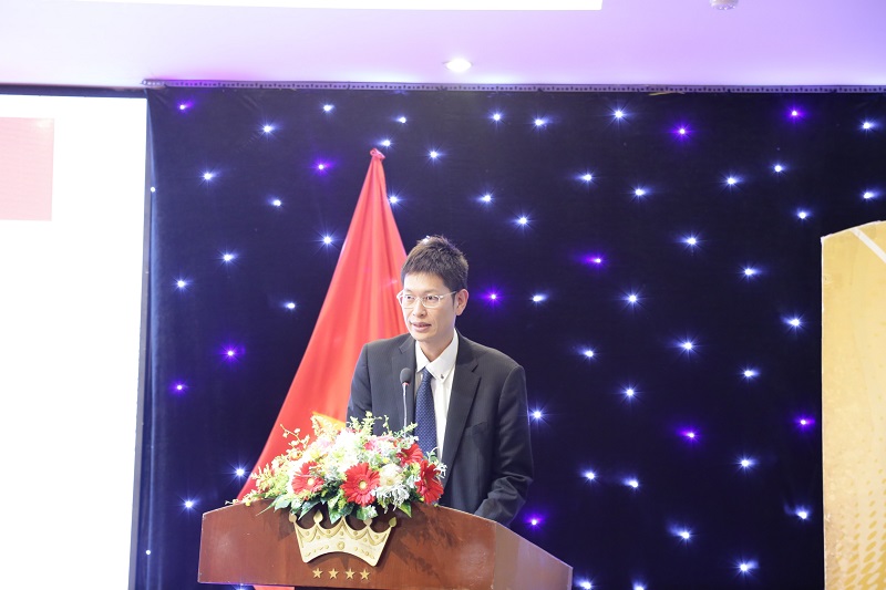 Bí thư thứ nhất, Đại sứ quán Nhật Bản tại Việt Nam Sasaki Shohei phát biểu tại Hội nghị.