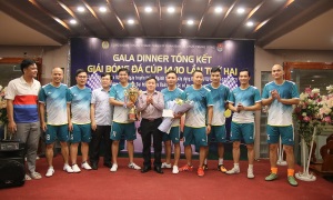 Đội tuyển bóng đá Ban Tổ chức Trung ương giành chức vô địch Cúp 14-10