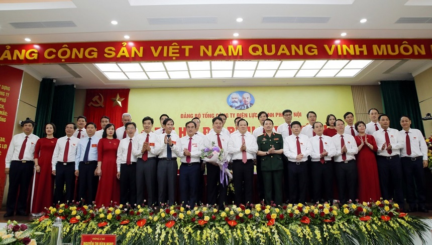 Ban Chấp hành Đảng bộ EVNHANOI nhiệm kỳ 2020-2025.