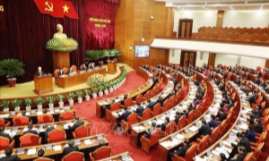 Thông cáo báo chí về ngày làm việc thứ nhất của Hội nghị lần thứ sáu Ban Chấp hành Trung ương Đảng khóa XIII