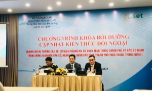 Học viện Ngoại giao tổ chức Khóa bồi dưỡng cấp cao về kiến thức đối ngoại dành cho vụ trưởng, giám đốc các bộ, ban, ngành và các tỉnh, thành phố trực thuộc Trung ương