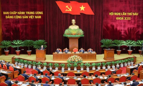 Thông cáo báo chí ngày làm việc thứ ba của Hội nghị Trung ương 6 khóa XIII