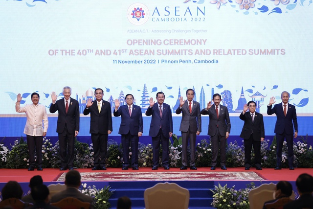 Lãnh đạo các nước ASEAN chụp ảnh lưu niệm tại Hội nghị - Ảnh: VGP/Nhật Bắc.