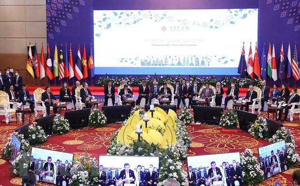Đối thoại toàn cầu ASEAN lần thứ 2. (Ảnh: Dương Giang/TTXVN).