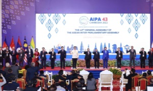Chủ tịch Quốc hội Vương Đình Huệ dự Lễ khai mạc Đại hội đồng AIPA-43