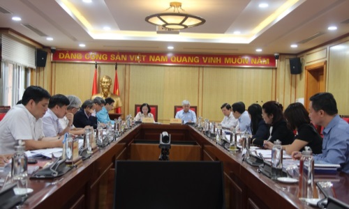 Ban Tổ chức Trung ương làm việc với Đảng đoàn MTTQ Việt Nam