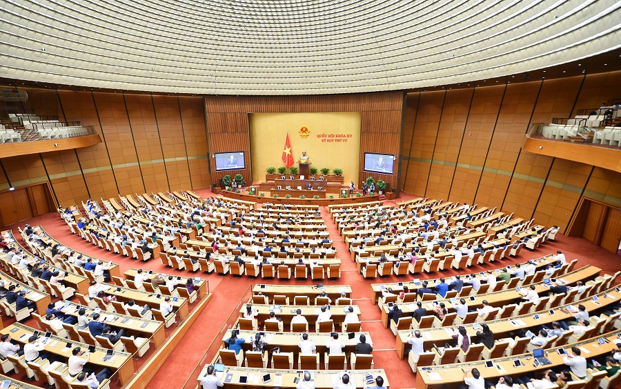 Kỳ họp thứ tư, Quốc hội khoá XV, ngày 3-11-2022.