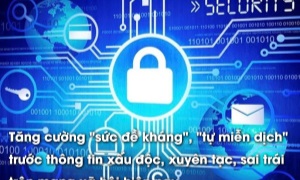 Tăng cường sức đề kháng, tự “miễn dịch" trước thông tin xấu độc, xuyên tạc, sai trái trên mạng xã hội hiện nay