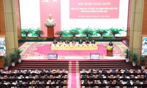 Hội nghị toàn quốc tổng kết công tác tổ chức xây dựng Đảng năm 2022, triển khai nhiệm vụ năm 2023