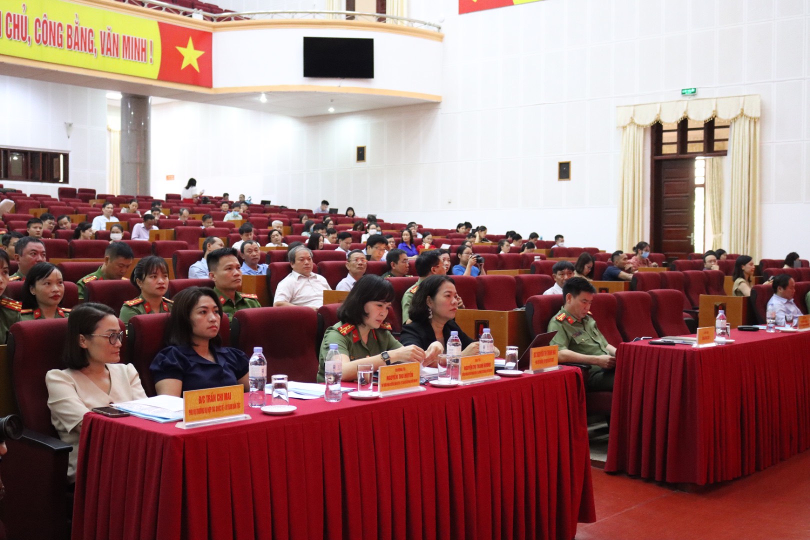 Hội nghị được kết nối với 114 điểm cầu cấp huyện và cấp xã tỉnh Lai Châu