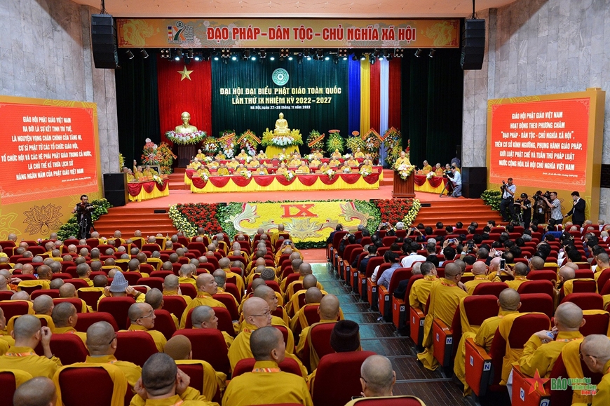 Đại hội đại biểu Phật giáo toàn quốc lần thứ IX, nhiệm kỳ 2022-2027.