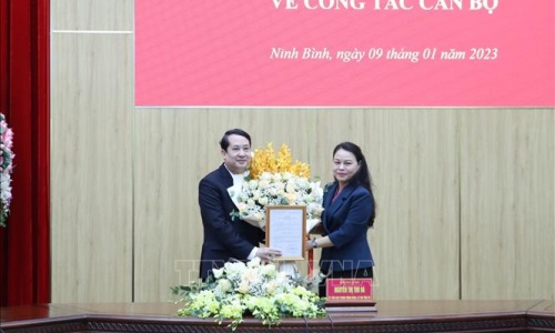 Tân Phó Bí thư Tỉnh ủy Ninh Bình