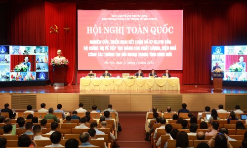 Triển khai Kết luận của Bộ Chính trị về công tác thông tin đối ngoại