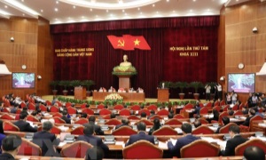 Thông cáo báo chí ngày làm việc thứ nhất Hội nghị Trung ương 8 khóa XIII