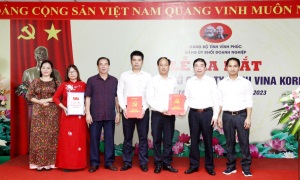 Vĩnh Phúc: Nỗ lực vượt chỉ tiêu thành lập tổ chức đảng trong doanh nghiệp