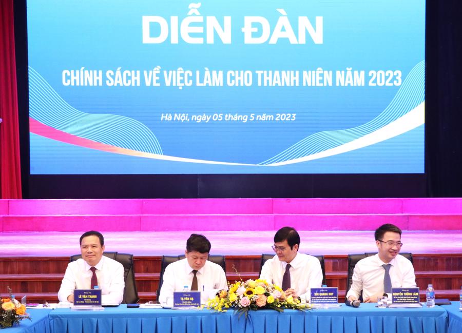 Diễn đàn Chính sách về việc làm cho thanh niên năm 2023.