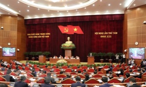 Thông cáo báo chí ngày làm việc thứ ba của Hội nghị Trung ương 8