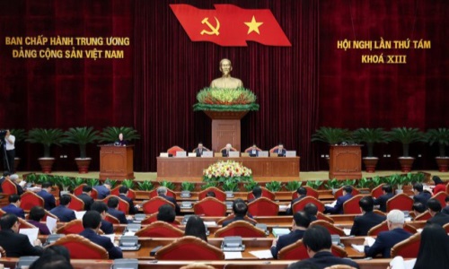 Ngày làm việc thứ sáu Hội nghị Trung ương 8 khóa XIII