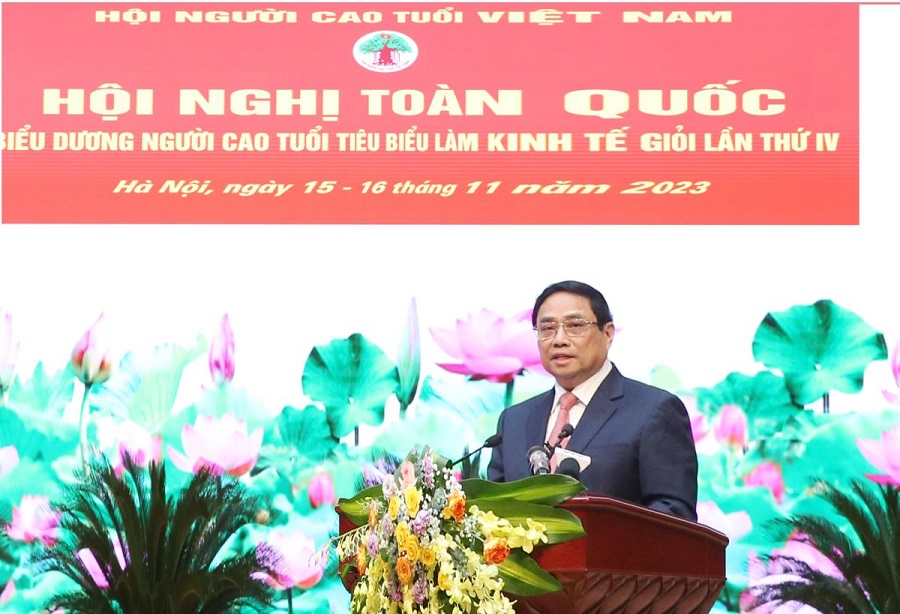 Thủ tướng Chính phủ Phạm Minh Chính phát biểu tại Hội nghị.