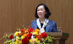 Thường trực Ban Bí thư, Trưởng Ban Tổ chức Trung ương Trương Thị Mai: Gắn chặt bảo vệ an ninh kinh tế và bảo vệ an ninh quốc gia
