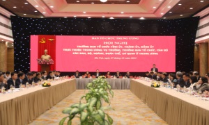 Quyết tâm, nỗ lực hoàn thành tốt các nhiệm vụ của công tác tổ chức xây dựng Đảng trong năm 2024
