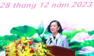 Ngành Tổ chức xây dựng Đảng tổng kết năm 2023, triển khai nhiệm vụ năm 2024