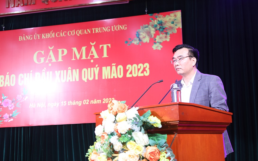 Đ/c Nguyễn Minh Chung định hướng một số nội dung trọng tâm tuyên truyền trong năm 2023.