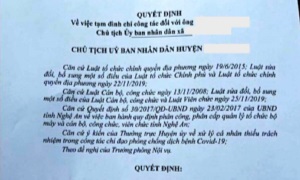 Tạm đình chỉ công tác - Một biện pháp cần thiết trong quản lý cán bộ, công chức, viên chức từ thực tiễn ở Nghệ An