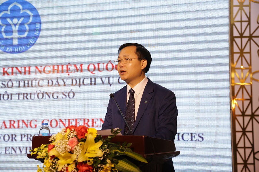 Phó Tổng Giám đốc BHXH Việt Nam Chu Mạnh Sinh cho biết, BHXH Việt Nam đã triển khai hiệu quả công tác chuyển đổi số đặc biệt hệ thống DVC.