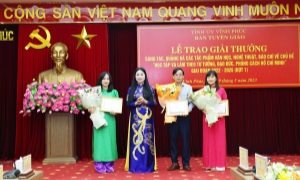 Vĩnh Phúc: Trao Giải thưởng sáng tác, quảng bá các tác phẩm văn học, nghệ thuật, báo chí về chủ đề “Học tập và làm theo tư tưởng, đạo đức, phong cách Hồ Chí Minh”