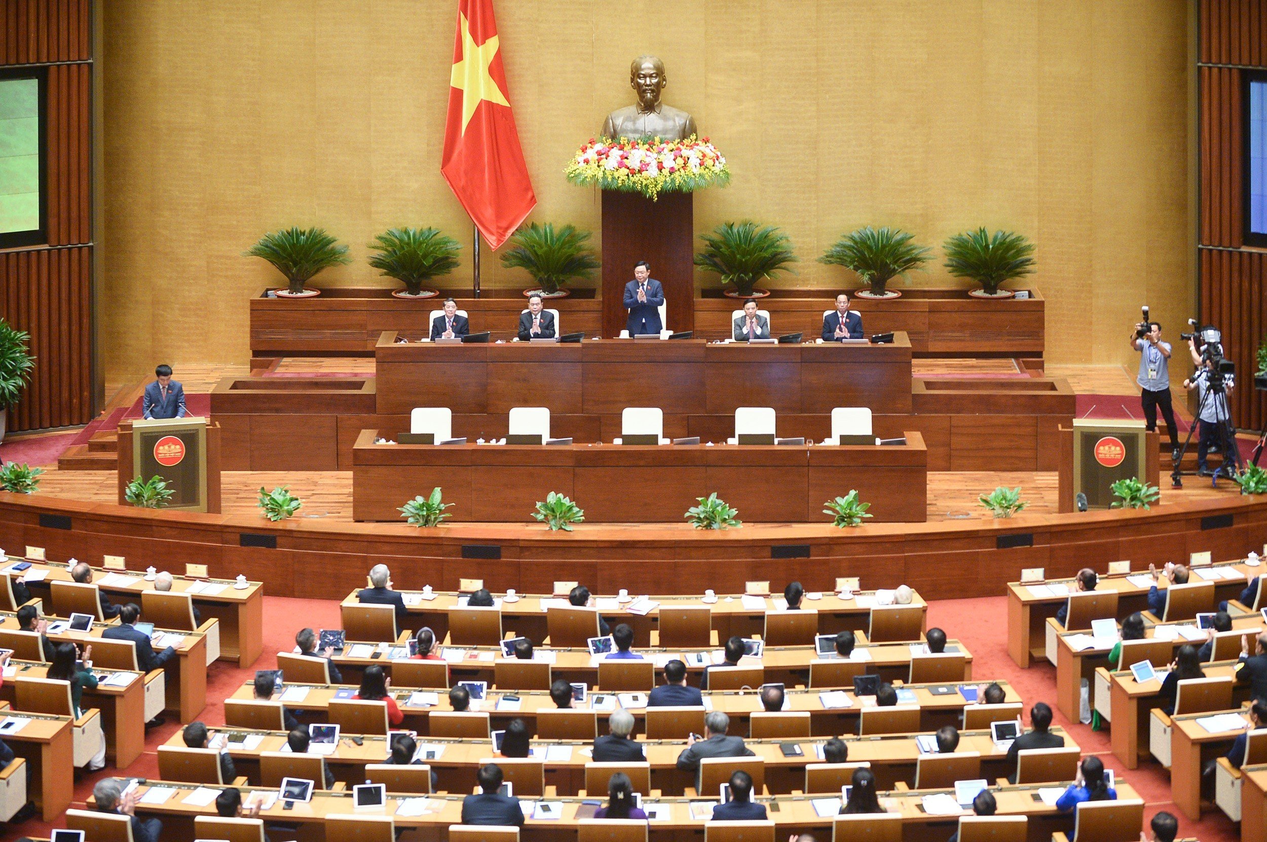 Kỳ họp thứ năm, Quốc hội khoá XV, ngày 22-5-2023.