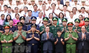 Tổ quốc mãi ghi công các anh hùng, liệt sỹ trong phòng, chống ma túy