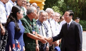 Chủ tịch nước ký quyết định tặng quà cho người có công nhân kỷ niệm 76 năm Ngày Thương binh - Liệt sỹ