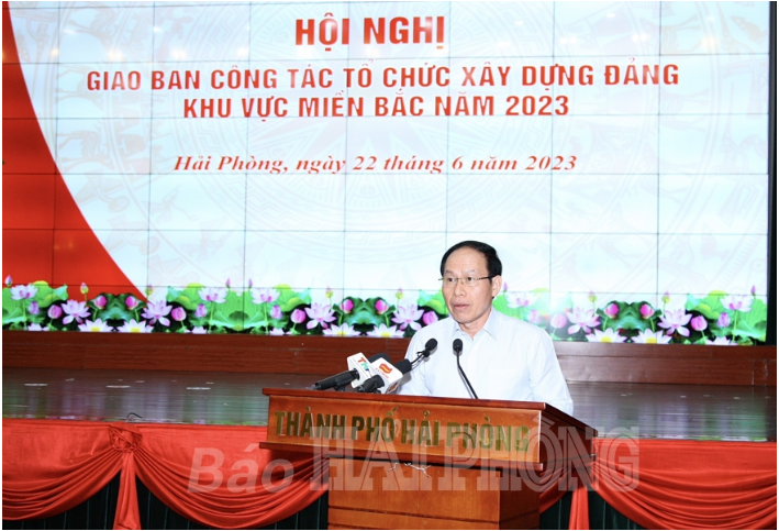 Bí thư Thành ủy Hải Phòng Lê Tiến Châu.