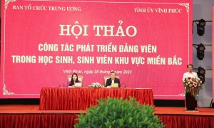 Hội thảo chuyên đề về công tác phát triển đảng viên trong học sinh, sinh viên khu vực miền Bắc
