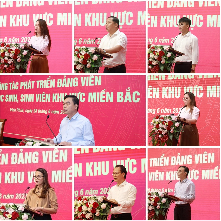 Các đại biểu phát biểu tham luận.