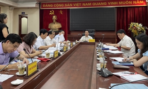 Nghiệm thu cấp bộ Đề án khoa học “Cơ sở thực tiễn và đề xuất bổ sung, sửa đổi Quy định thi hành Điều lệ Đảng trong bối cảnh chưa sửa đổi Điều lệ Đảng”