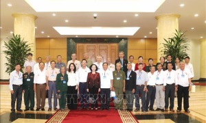 Thường trực Ban Bí thư Trương Thị Mai tiếp Đoàn người có công tỉnh Đắk Nông