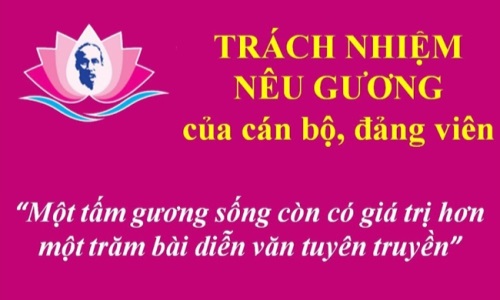 Nêu gương - giải pháp quan trọng góp phần xây dựng Đảng về đạo đức