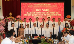Công bố Quyết định thành phần Hội đồng khoa học Các cơ quan đảng Trung ương nhiệm kỳ 2021-2026