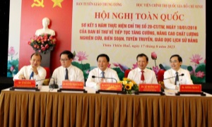 Nâng cao chất lượng nghiên cứu, biên soạn, tuyên truyền, giáo dục lịch sử Đảng