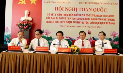 Nâng cao chất lượng nghiên cứu, biên soạn, tuyên truyền, giáo dục lịch sử Đảng