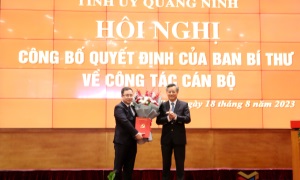 Tân Phó Bí thư Tỉnh uỷ Quảng Ninh