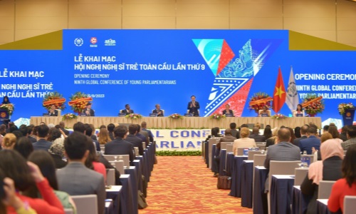 Khai mạc Hội nghị Nghị sĩ trẻ toàn cầu lần thứ 9