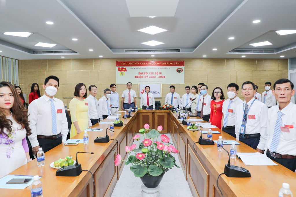 Đại hội Chi bộ 12, Đảng bộ Trường Đại học Công nghiệp TP. Hồ Chí Minh, nhiệm kỳ 2022-2025