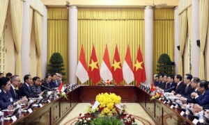 Chủ tịch nước Võ Văn Thưởng hội đàm với Tổng thống In-đô-nê-xi-a Joko Widodo