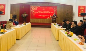 UBND quận Cầu Giấy (Hà Nội) gặp mặt các cơ quan báo chí nhân dịp Tết Giáp Thìn 2024